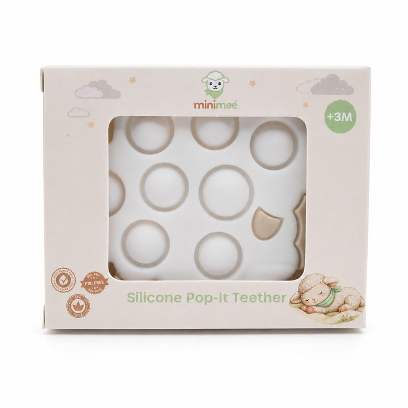 Silicone Pop-It Teether (BPA Free)