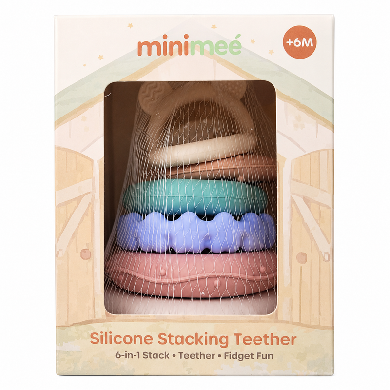 Silicone Stacking Teether (BPA Free)