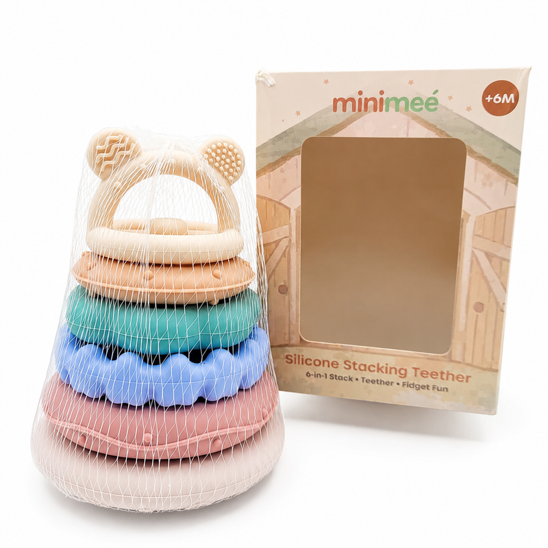 Silicone Stacking Teether (BPA Free)